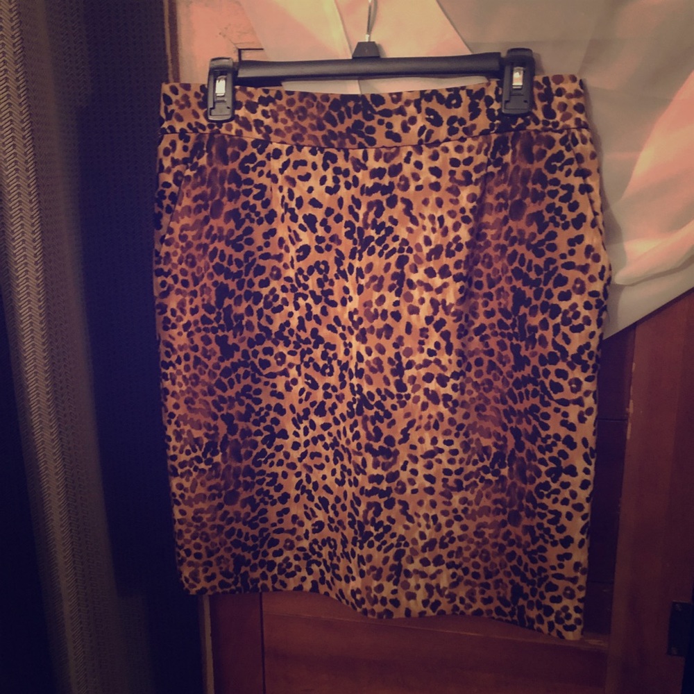 Cheetha Print Skirt